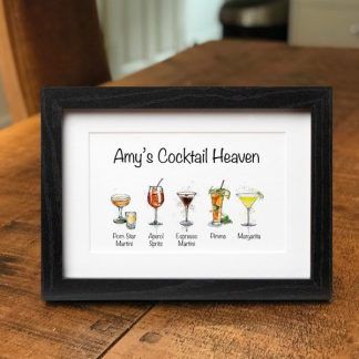 A5 Drinks Print