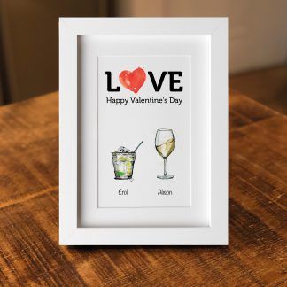 A5 Drinks Print Mobile