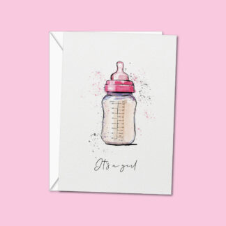 Greetings card - It's a Girl