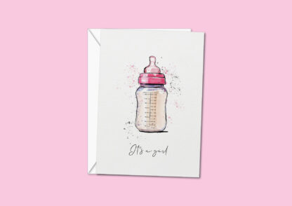 Greetings card - It's a Girl
