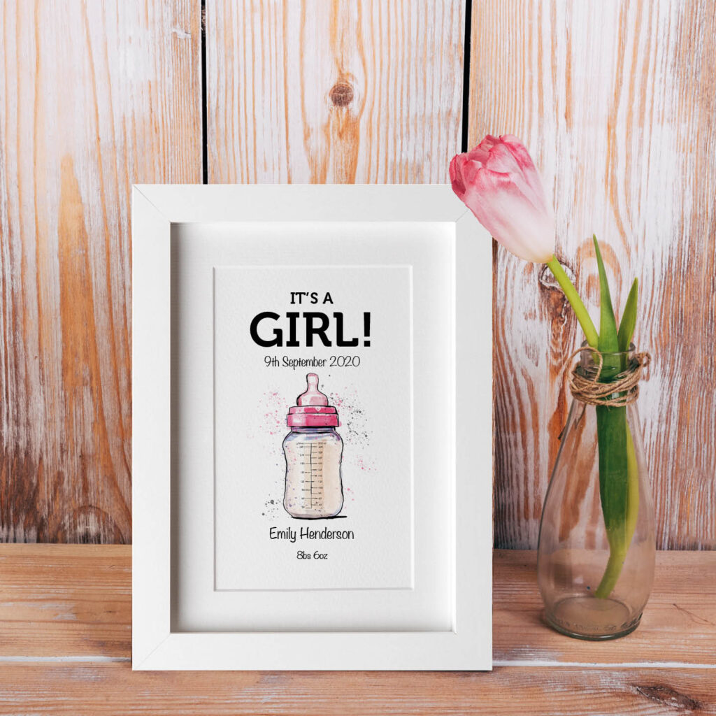 New Baby Drinks Print